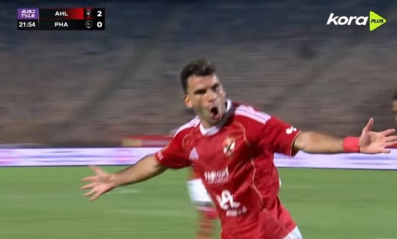 هدف زيزو الأول مع الأهلي