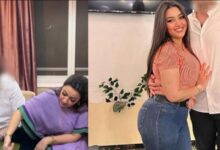 رحمة محسن وزوجها