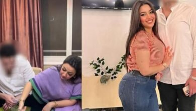 رحمة محسن وزوجها