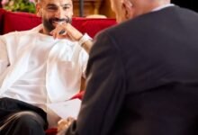 محمد صلاح مع مجدي يعقوب