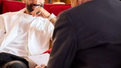 محمد صلاح مع مجدي يعقوب