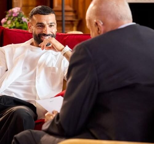 محمد صلاح مع مجدي يعقوب